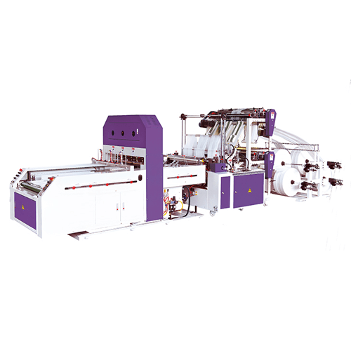 BJA3P + S-Double Layer 6-Lane Полностью автоматическая сервоуправляемая машина для запечатывания и резки
