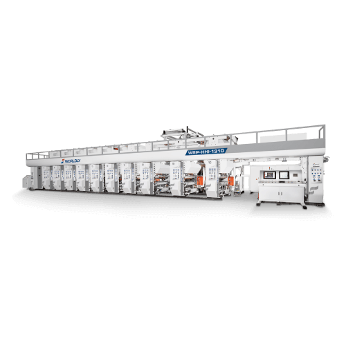 Высокоскоростная ротогравюрная печатная машина с секционным приводом ELS