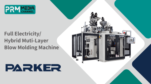 Full Electric PK-95CD-E (PE) (Toggle) Single Station Double Heads Blow Molding Machine | PARKER