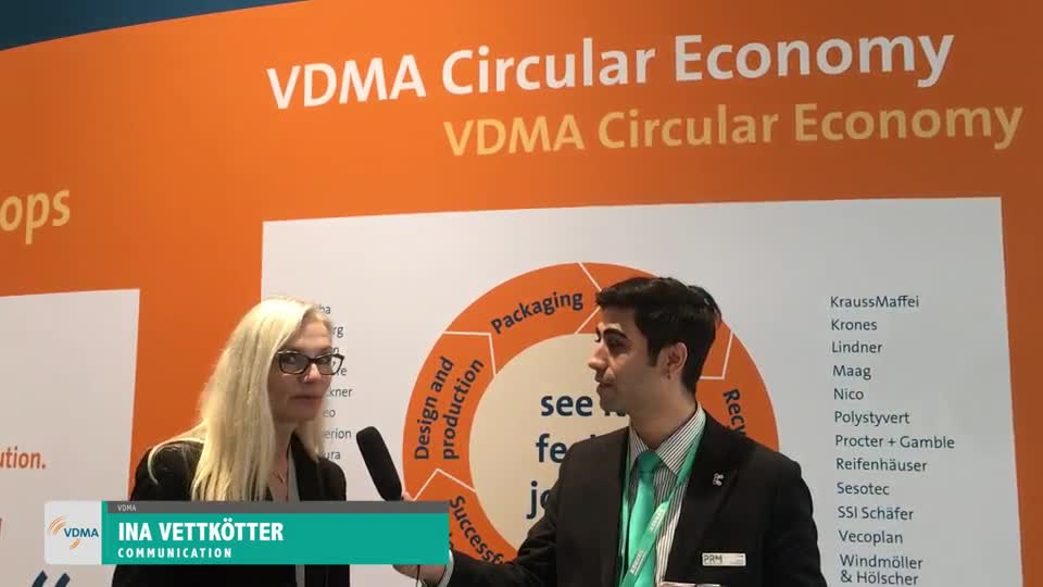K 2019 Интервью с VDMA - Концепция и современные примеры циркулярной экономики