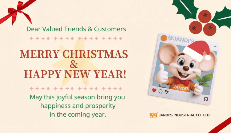 Season's Greetings from Jandi's: Your Stable Partner for 2026！