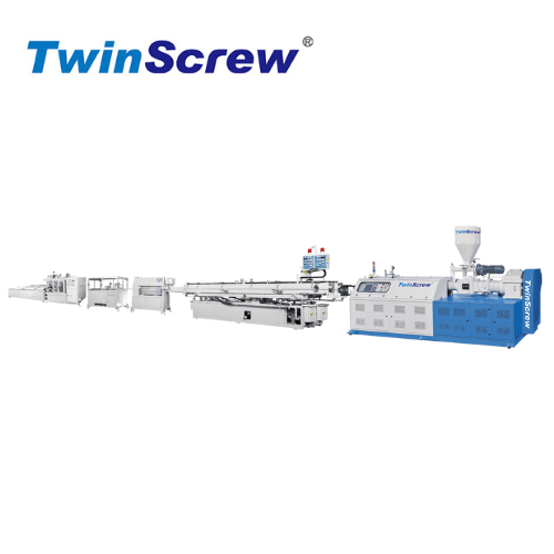 Twin Screw PVC Dual Line Rigid Pipe Making Machine