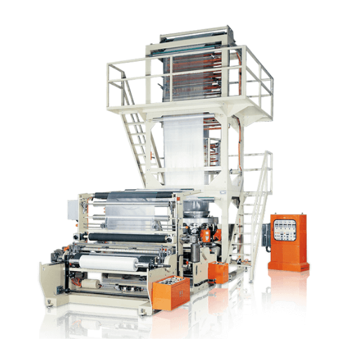 LDPE/LLDPE HIGH SPEED PLASTIC INFLATION MACHINE : KML-65