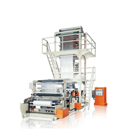 HDPE/LDPE/LLDPE HIGH SPEED PLASTIC INFLATION MACHINE : KMT-65
