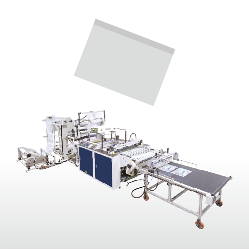 Полностью автоматическая машина для изготовления запечатываемых пакетов для пленки LDPE, PP, OPP, BOPP и CPP