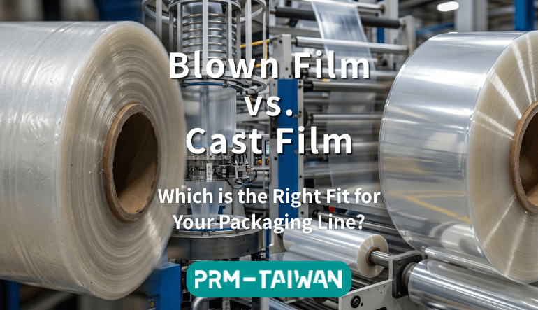 Blown Film vs. Cast Film: Which is the Right Fit for Your Packaging Line? PRM Explains!