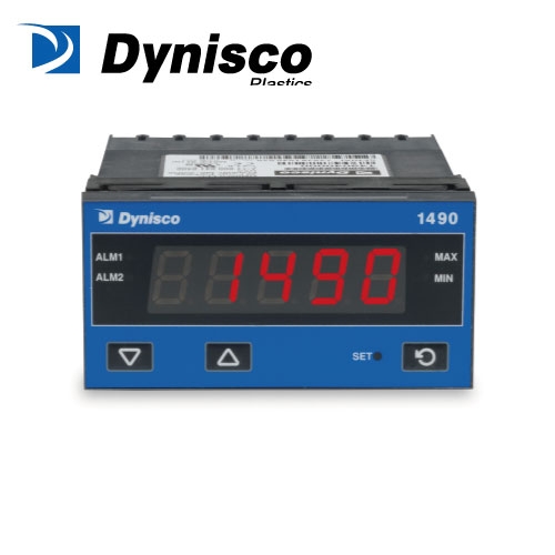 Dynisco 1490 - 5-значный 1/8 DIN индикатор панели