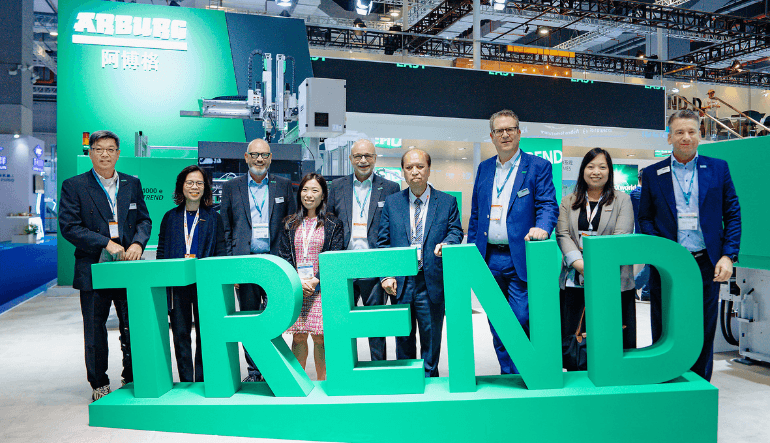 Very much in demand in Asia: Premiere of Allrounder Trend and complete solutions