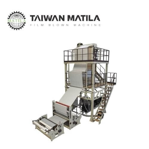 HDPE High Speed Mono Layer Blown Film Machine