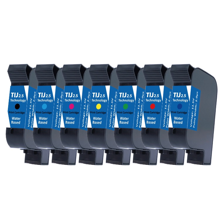 Half-Inch Water-Based Dye TIJ Cartridge Series
