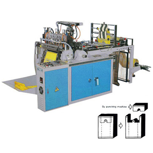 CWAH Машина для термоуплотнения и резки пластиковых пакетов с одним фотоэлементом