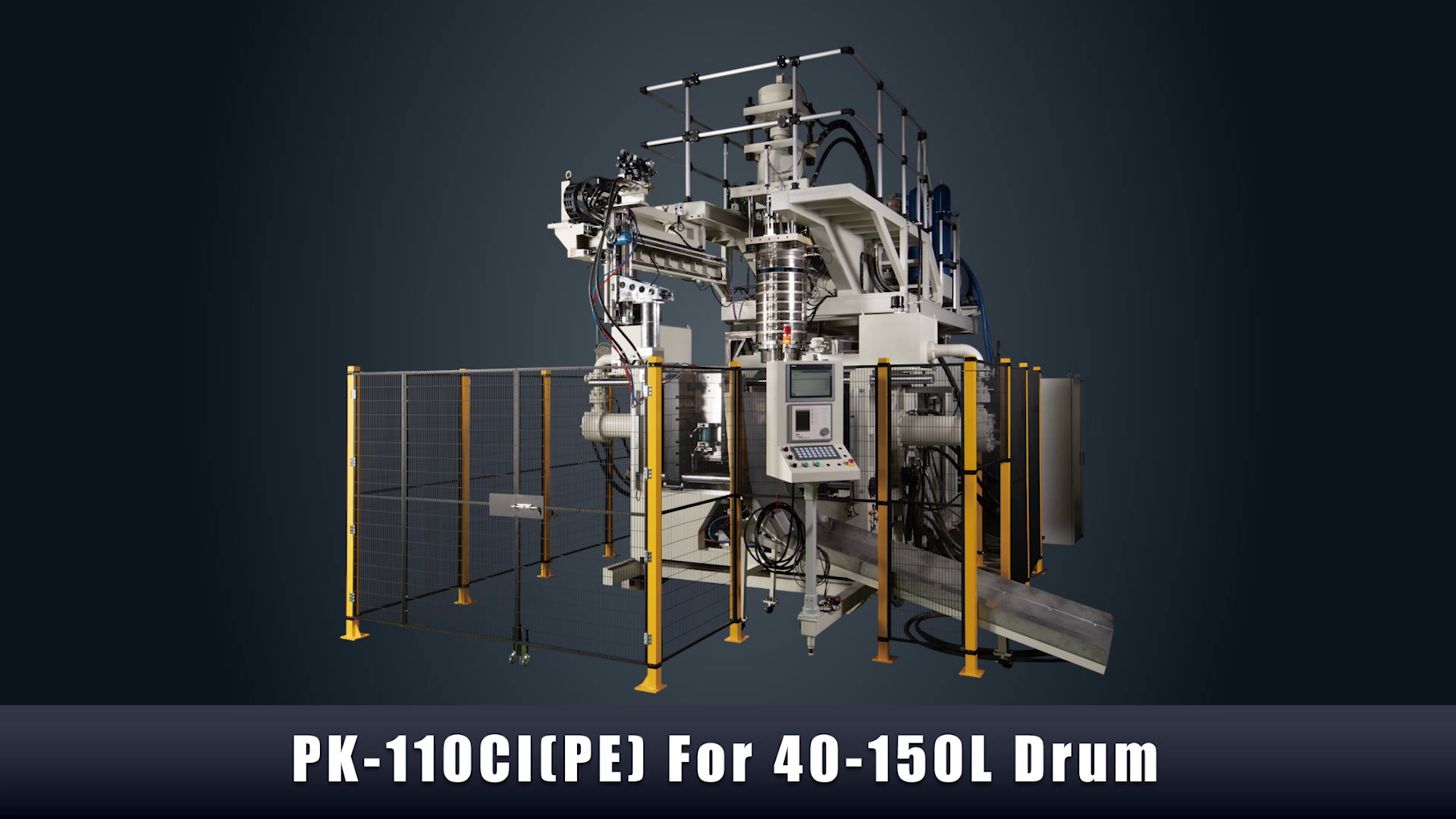 Экструзионно-выдувная машина для 40-150L Drum-PK-110CI (PE)